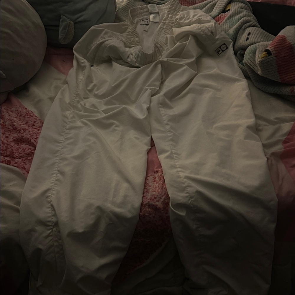 Fila Cream Track Pants